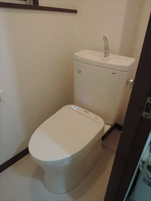 TOTO　ピュアレストQRに交換